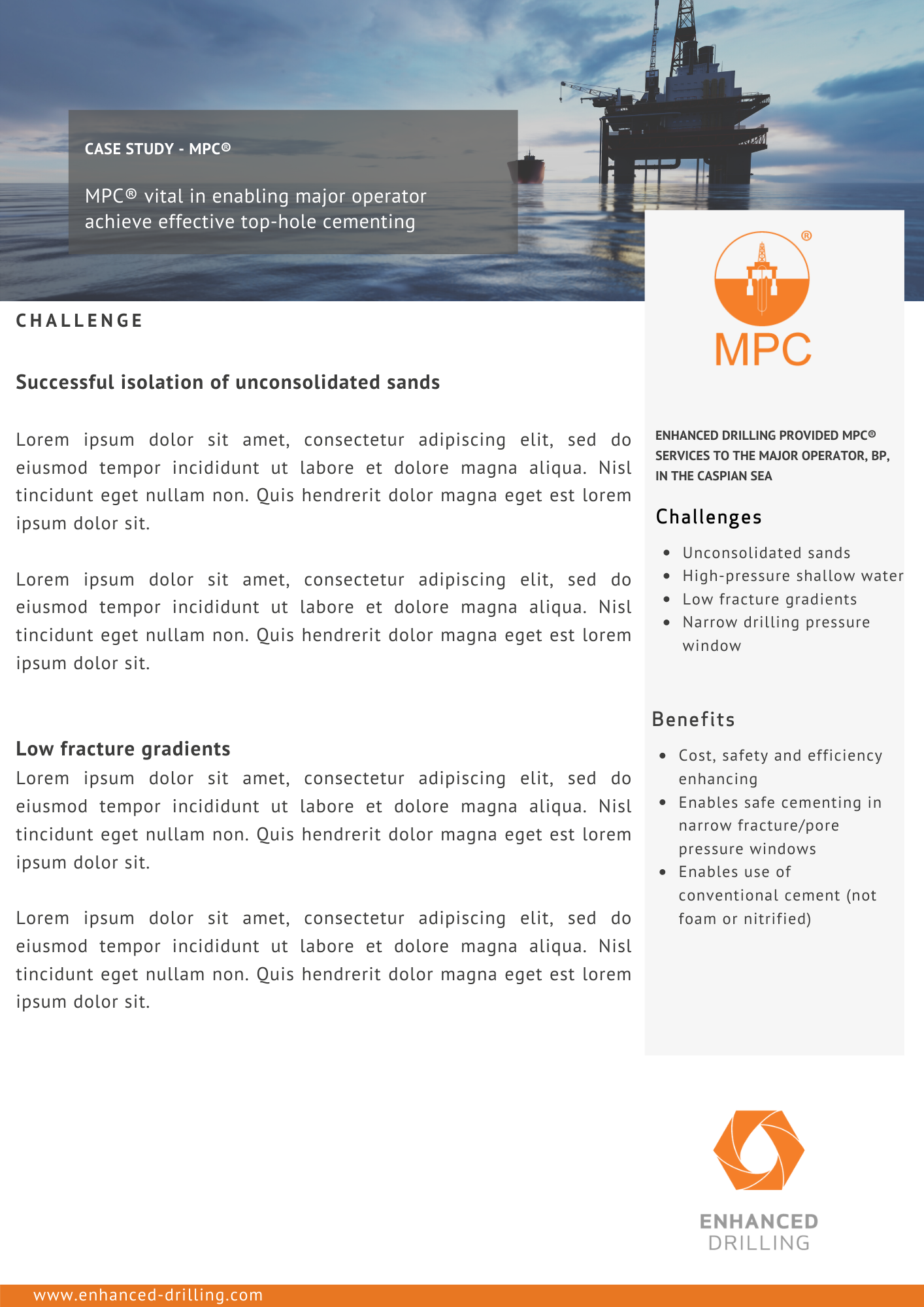 lorem ipsum of MPC case study 2